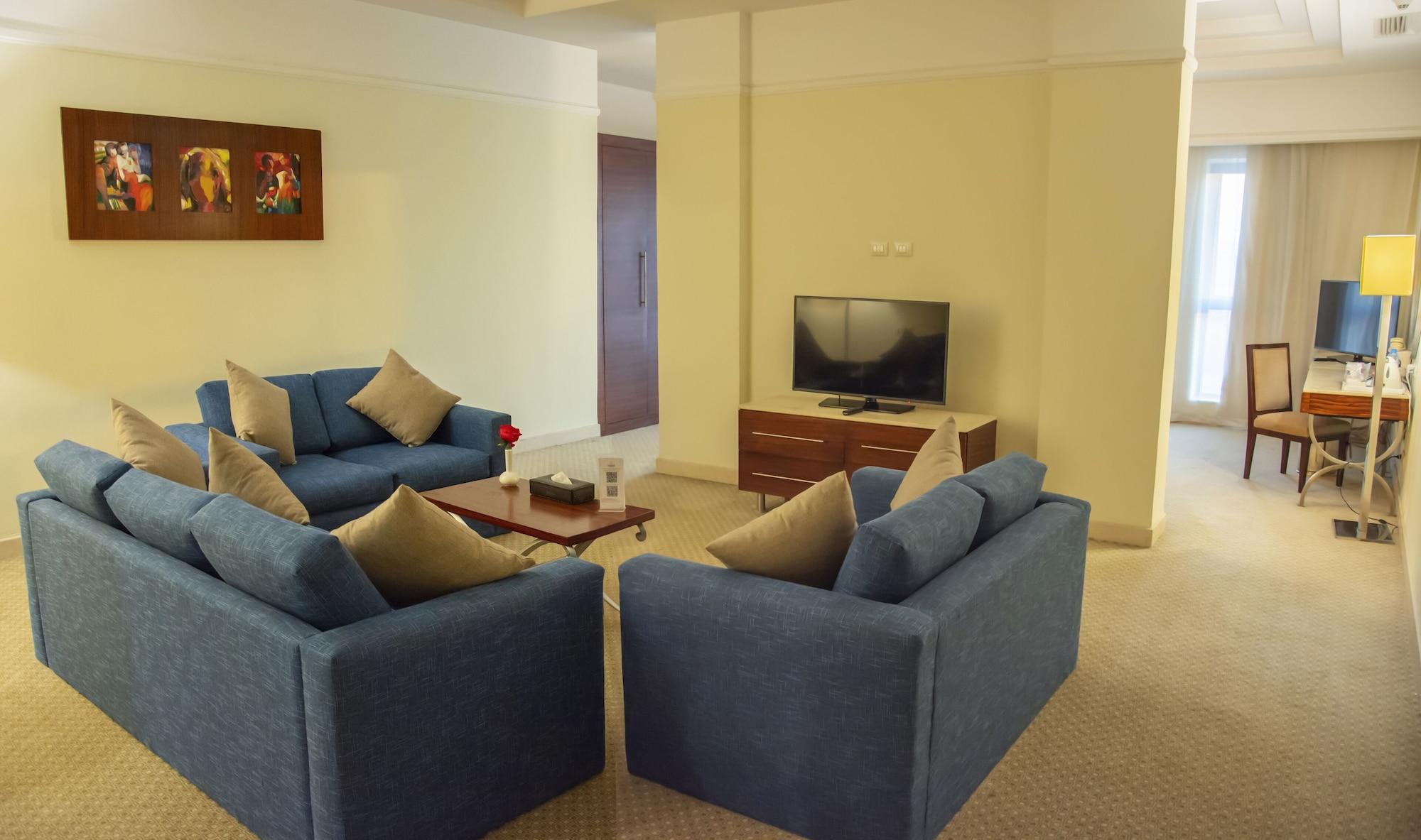 Helnan Dreamland Hotel 6th of October City Exterior foto Living room
